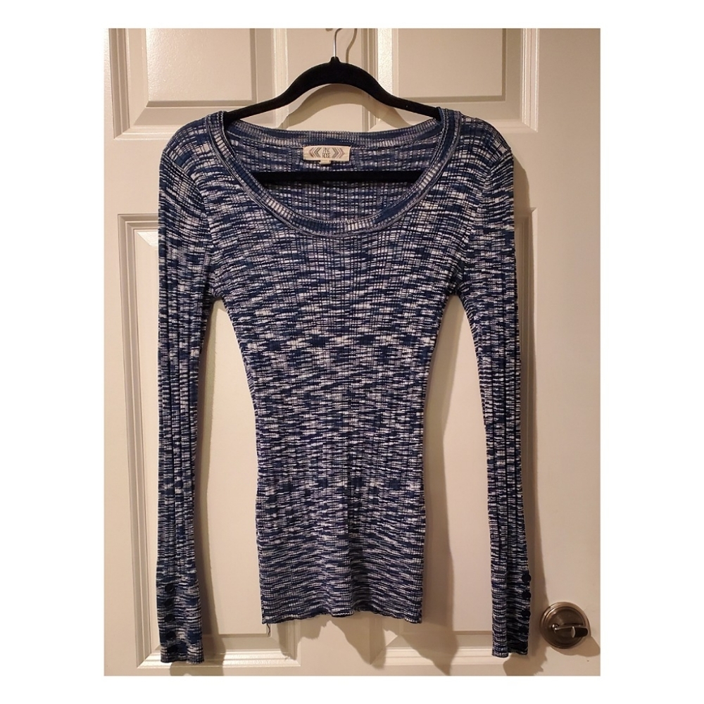 Pink Rose Long Sleeve Shirt | L | (LIKE NEW)